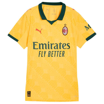 AC Milan Puma Women's 2025/26 Third Replica Jersey - Yellow