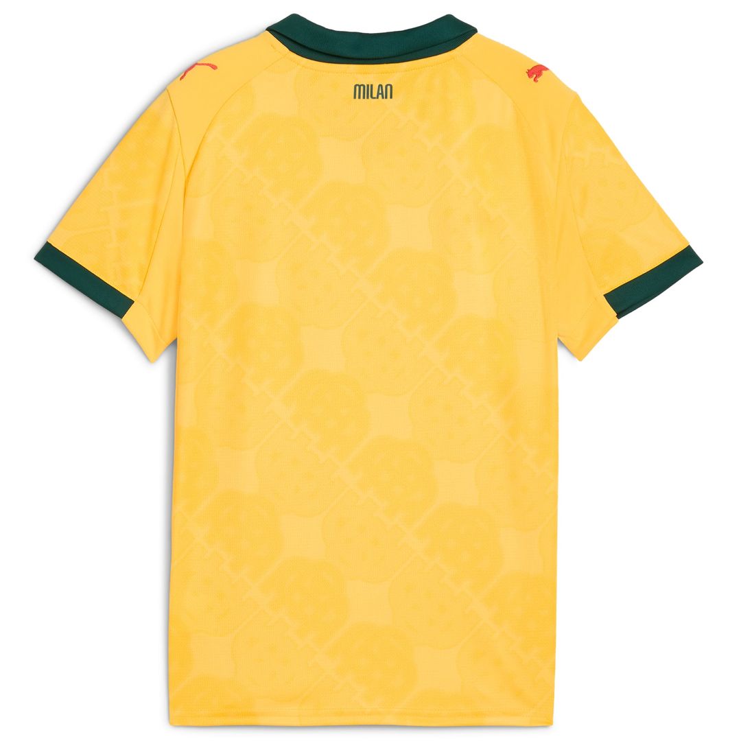 AC Milan Puma Youth 2025/26 Third Replica Jersey - Yellow