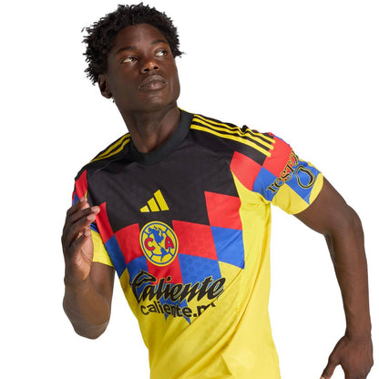 Club America adidas 2025 Third On Field Authentic Jersey - Gray