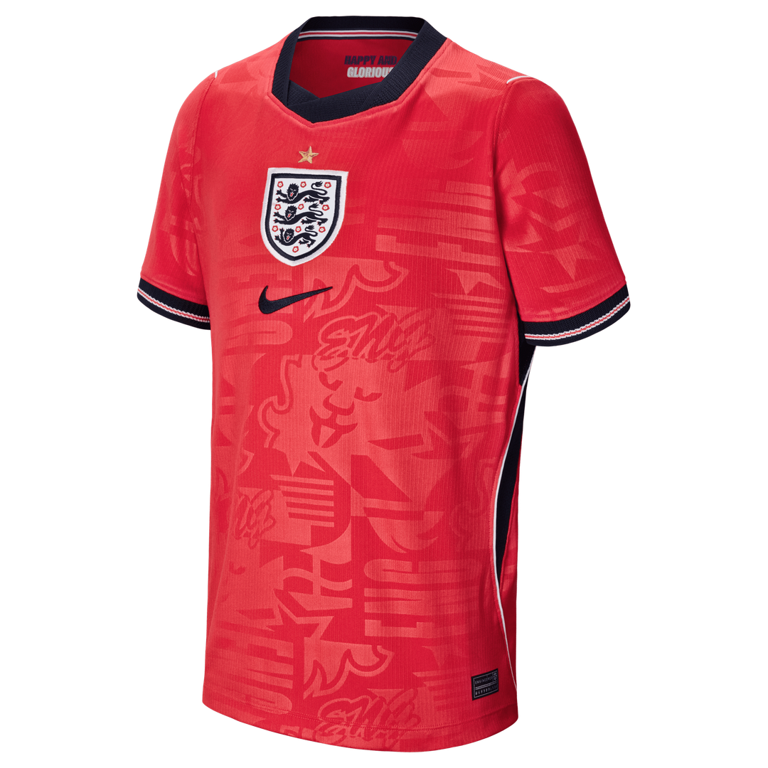 England National Team Nike Youth 2026 Home Stadium Replica Jersey - White