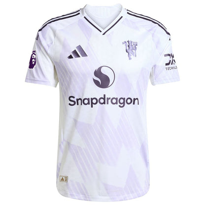 Amad Diallo Manchester United adidas 2025/26 Away Authentic Player Jersey - White