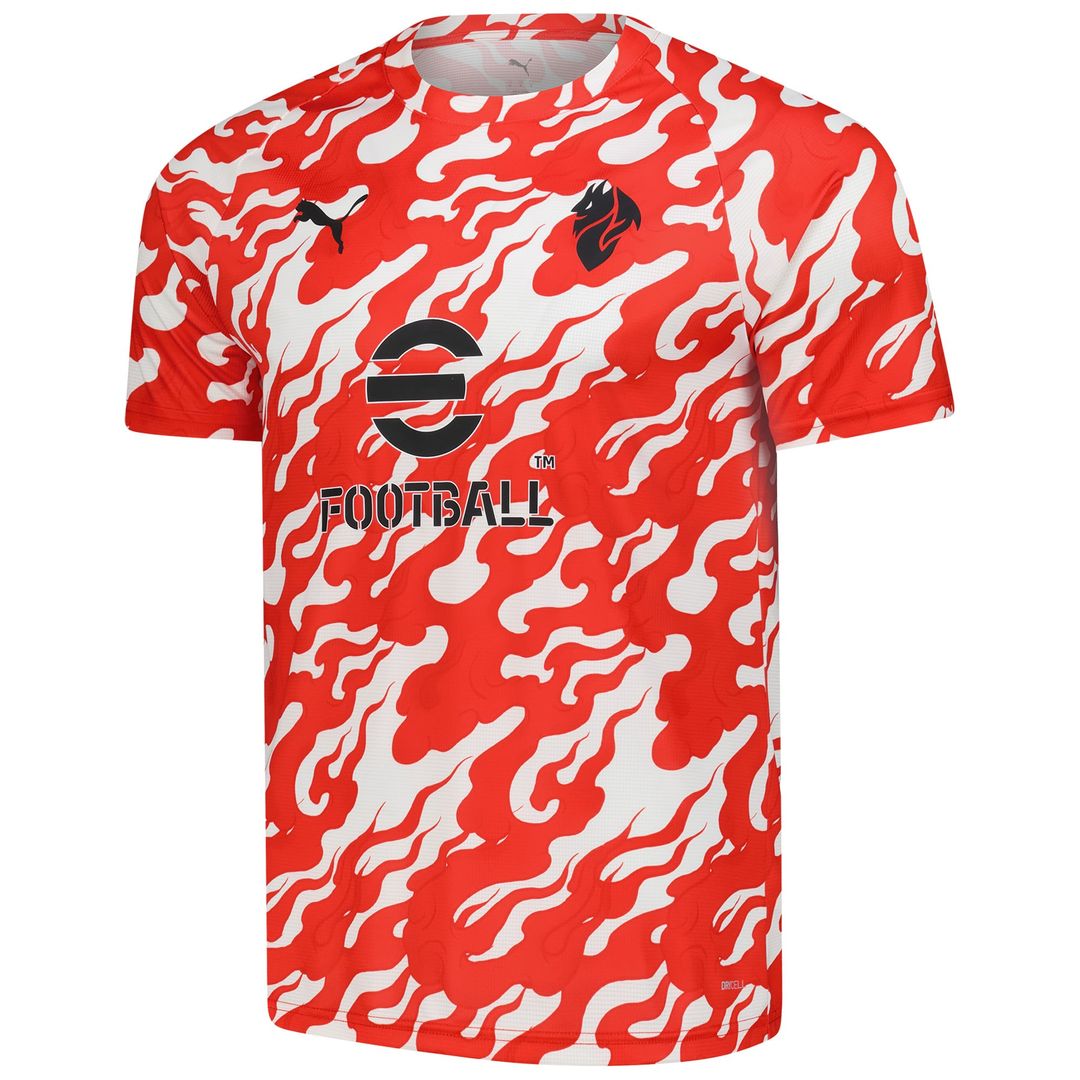 AC Milan Puma 2025/26 Pre-Match dryCell Training Jersey - Red