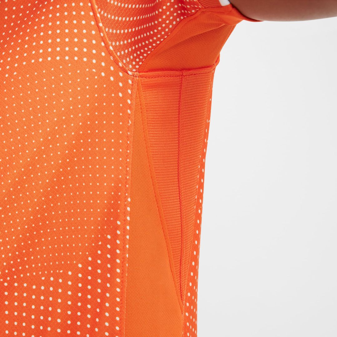 Netherlands Women's National Team Nike Youth 2025/26 Home Replica Jersey - Orange