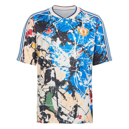 Manchester United X Stone Roses adidas Replica Jersey - Blue