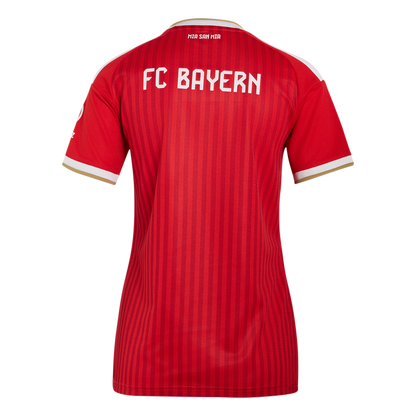 Bayern Munich adidas Women's 2026/27 Home Replica Jersey - Red