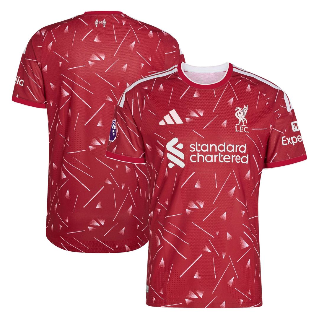 Liverpool adidas 2026/27 Home On-Field Authentic Sponsor Patch Jersey - Red
