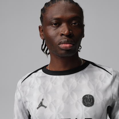 Paris Saint-Germain Jordan Brand Men's Long Sleeve Pre-Match Dri-FIT Top - Black