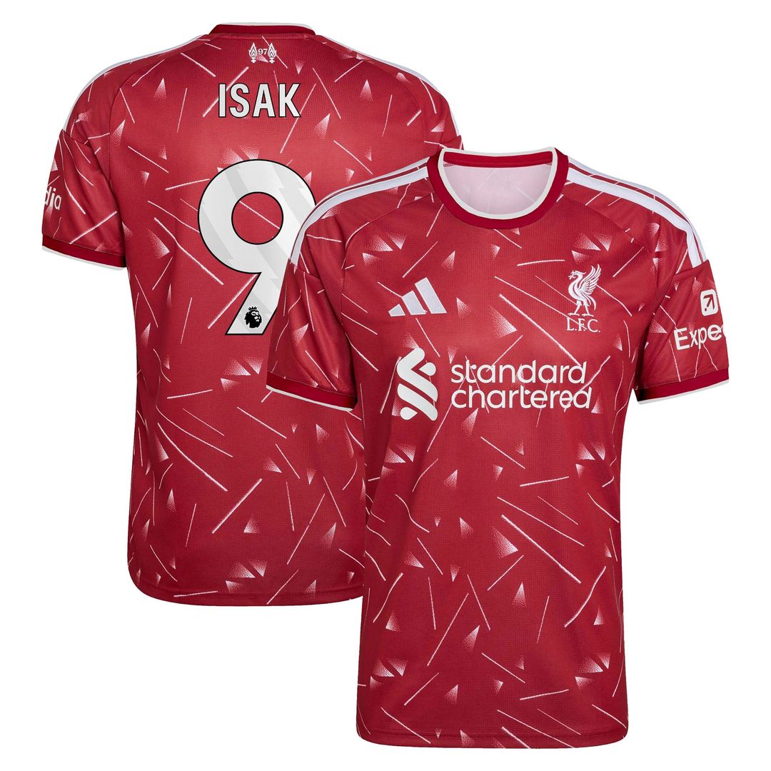 Alexander Isak Liverpool adidas 2026/27 Home Replica Jersey - Red