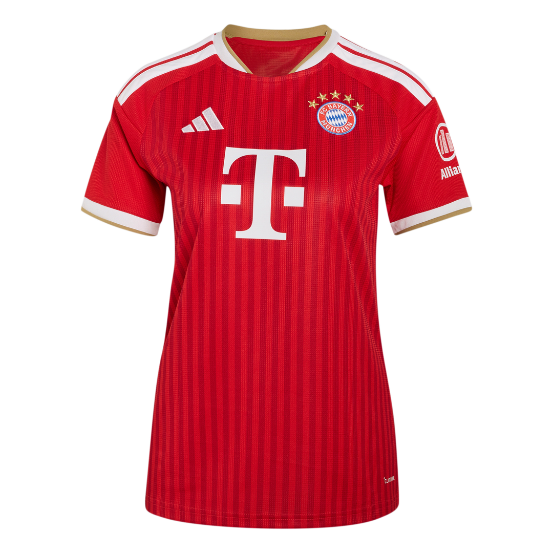 Bayern Munich adidas Women's 2026/27 Home Replica Jersey - Red