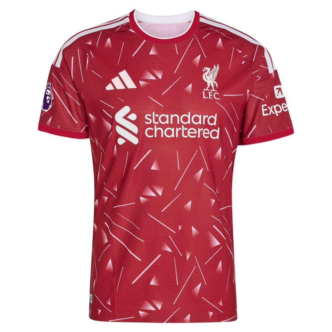 Liverpool adidas 2026/27 Home On-Field Authentic Sponsor Patch Jersey - Red