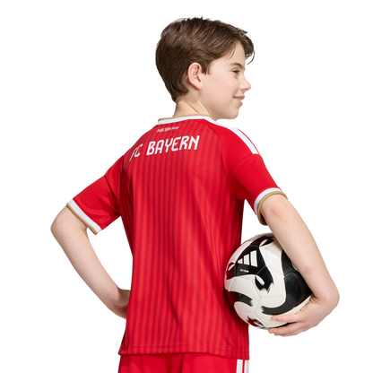Bayern Munich adidas Youth 2026/27 Home Replica Jersey - Red