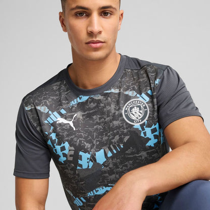 Manchester City Puma 2024/25 Pre-Match Training Jersey - Navy