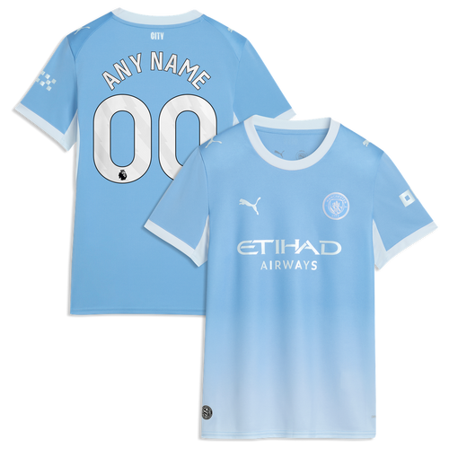 Manchester City Puma Women's 2026/27 Home Replica Custom Jersey - Light Blue