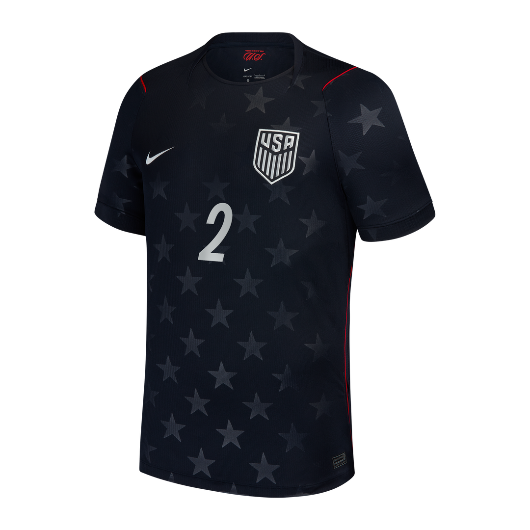 Sergiño Dest USMNT Nike 2026/27 Away Stadium Replica Jersey - Blue