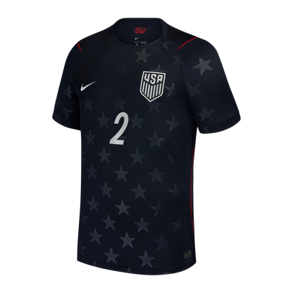 Sergiño Dest USMNT Nike 2026/27 Away Stadium Replica Jersey - Blue