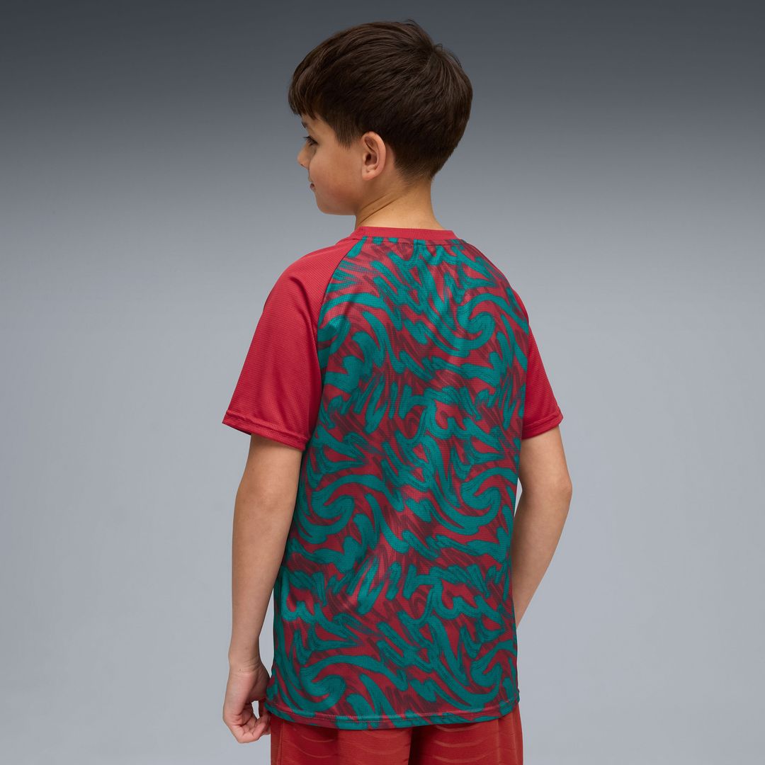 Portugal National Team Puma Youth Pre-Match Jersey - Green