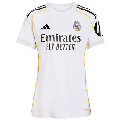 Jude Bellingham Real Madrid adidas Women's 2025/26 Home Replica Jersey - White