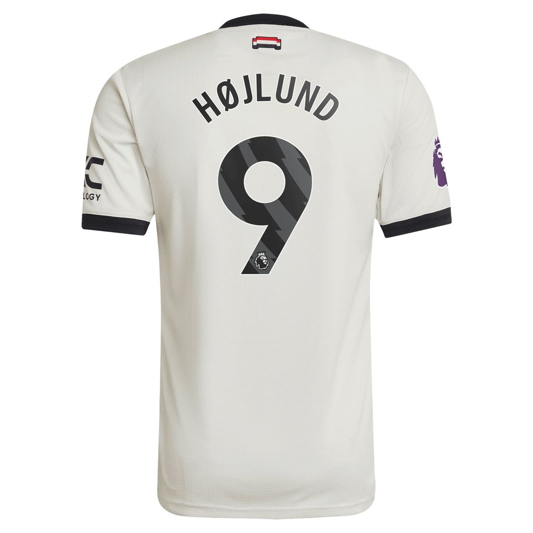 Rasmus Højlund Manchester United adidas 2024/25 Away Authentic Player Jersey - Navy