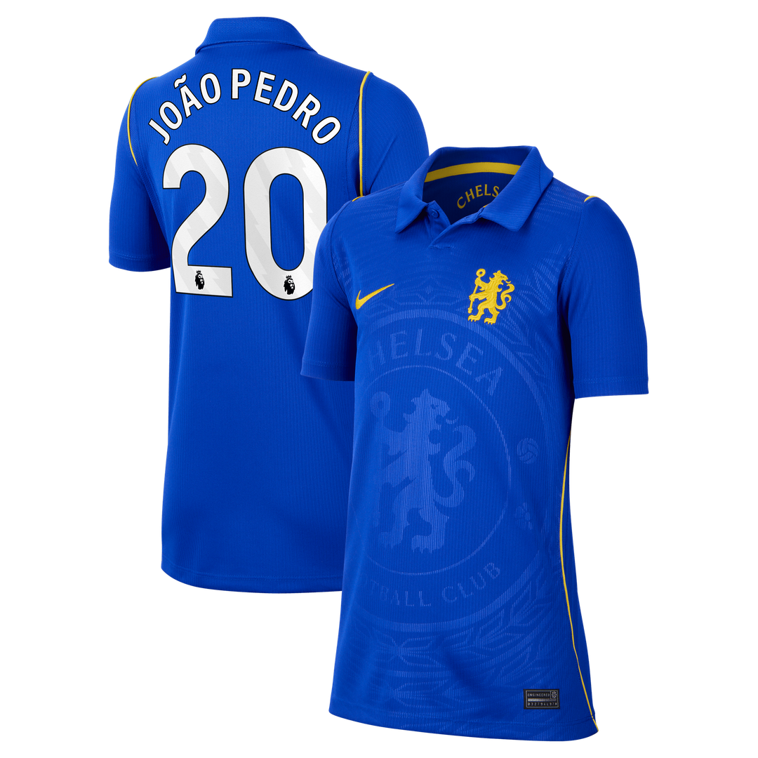 João Pedro Chelsea Nike Youth 2026/27 Home Stadium Replica Jersey - Blue