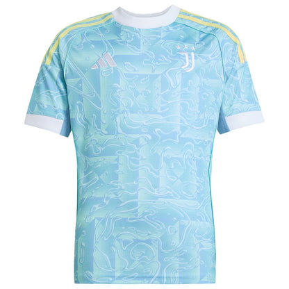 Juventus adidas Youth 2025/26 Away Replica Jersey - Blue