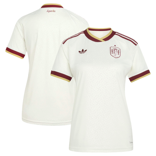 Spain National Team adidas Women's 2026 Away Replica Jersey - White
