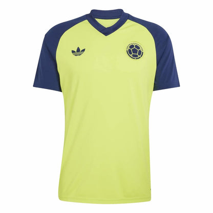Colombia National Team adidas 2026 Pre-Match Top - Yellow