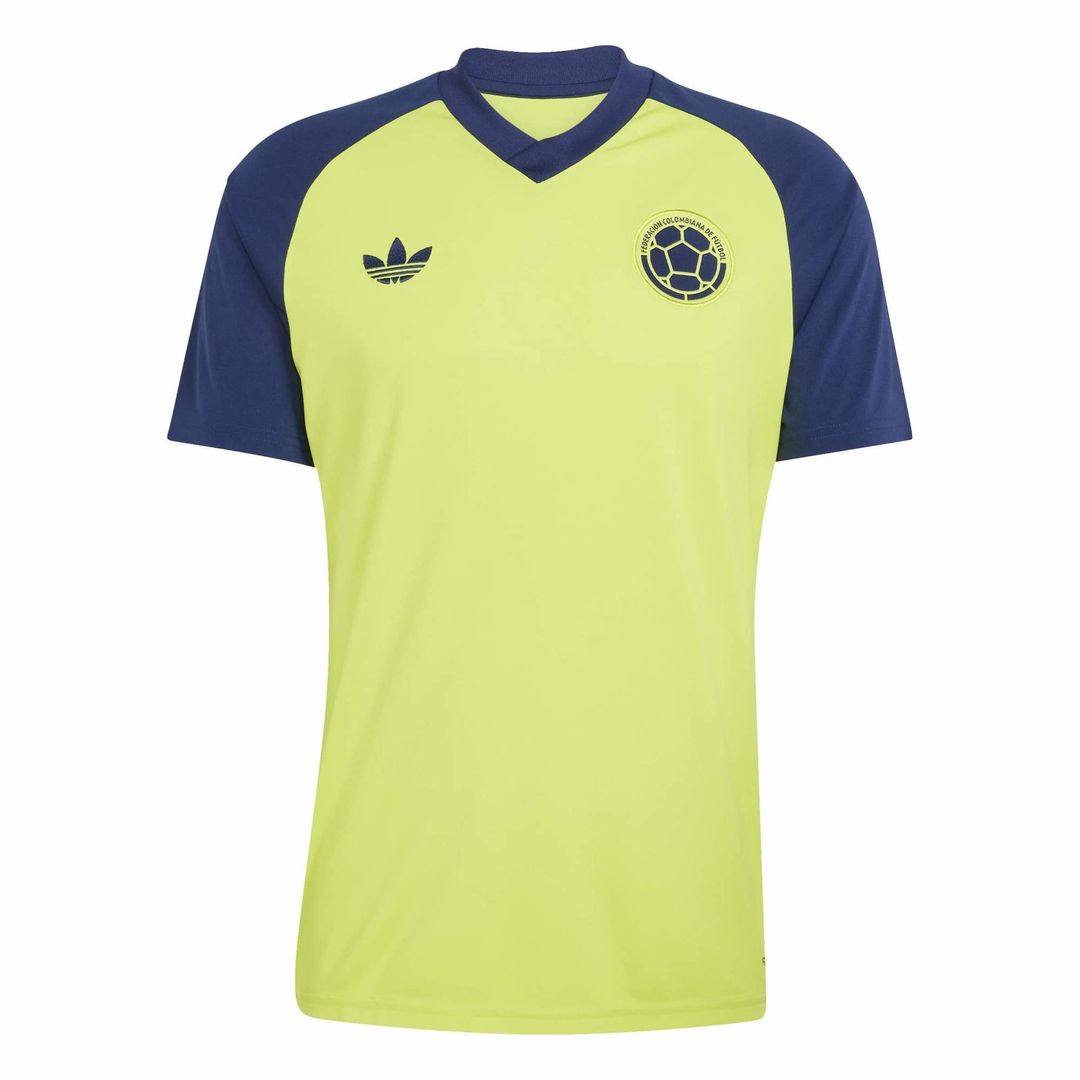 Colombia National Team adidas 2026 Pre-Match Top - Blue