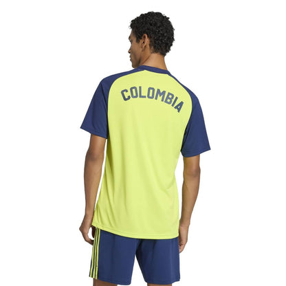 Colombia National Team adidas 2026 Pre-Match Top - Blue