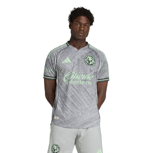 Club America adidas 2025 Third On Field Authentic Jersey - Gray