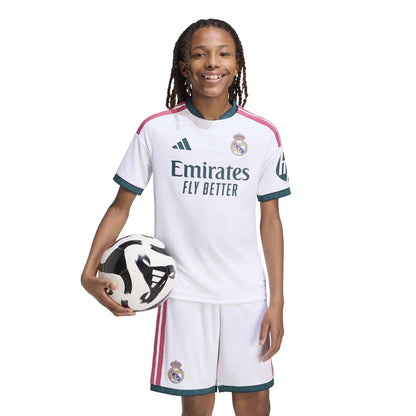 Real Madrid adidas Youth 2026/27 Home Replica Jersey - White