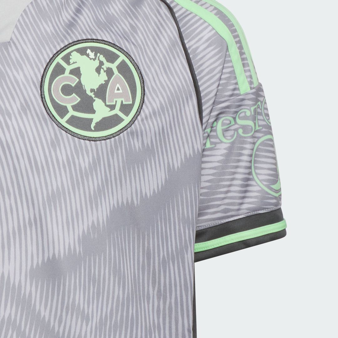 Club America adidas Youth 2025/26 Home Replica Jersey - Yellow