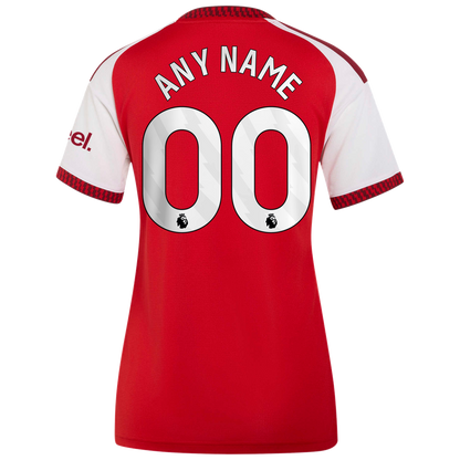 Arsenal adidas Women's 2026/27 Home Replica Custom Jersey - Red