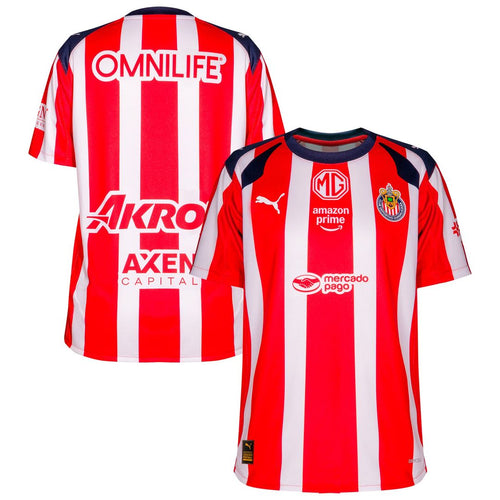 Chivas Puma Youth 2025/26 Home Replica Jersey - Red