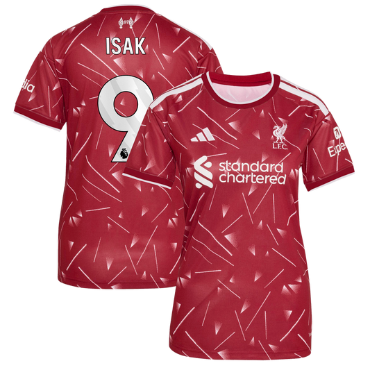 Alexander Isak Liverpool adidas Women's 2026/27 Home Replica Jersey - Red
