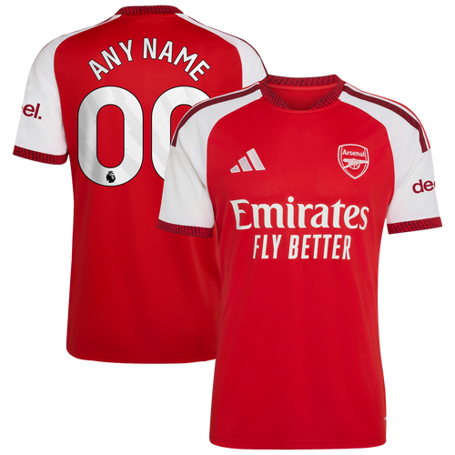 Arsenal adidas 2026/27 Home Replica Custom Jersey - Red