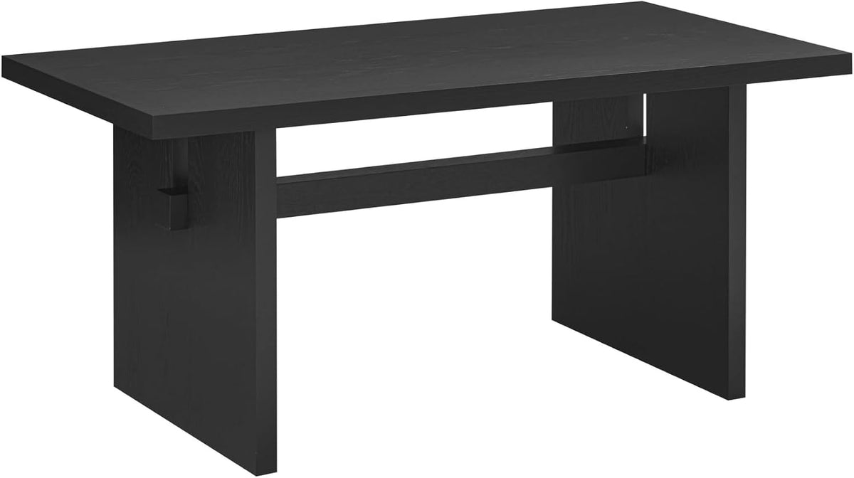 Modern 6-Person Dining Table – Rectangular Wood Kitchen & Dining Table