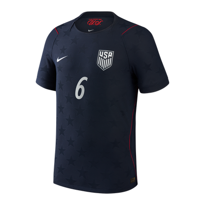 Diego Luna USMNT Nike 2026/27 Away Match Authentic Jersey - Blue