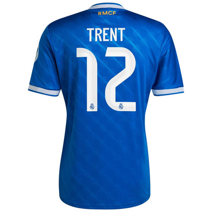 Trent Alexander-Arnold Real Madrid adidas 2025/26 Third Replica Player Jersey - Blue
