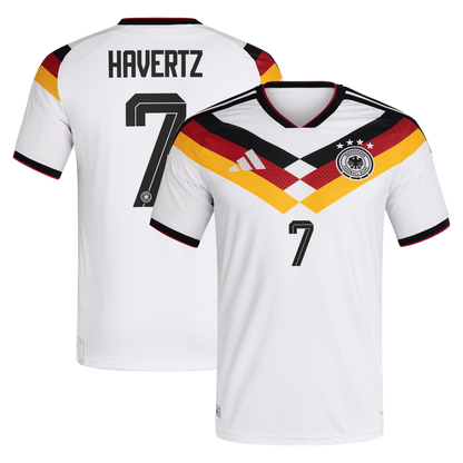 Kai Havertz Germany National Team adidas 2026 Home Authentic Jersey - White