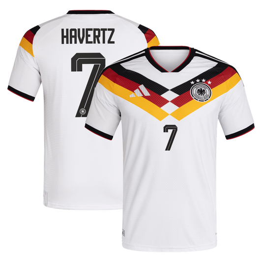 Kai Havertz Germany National Team adidas 2026 Home Authentic Jersey - White