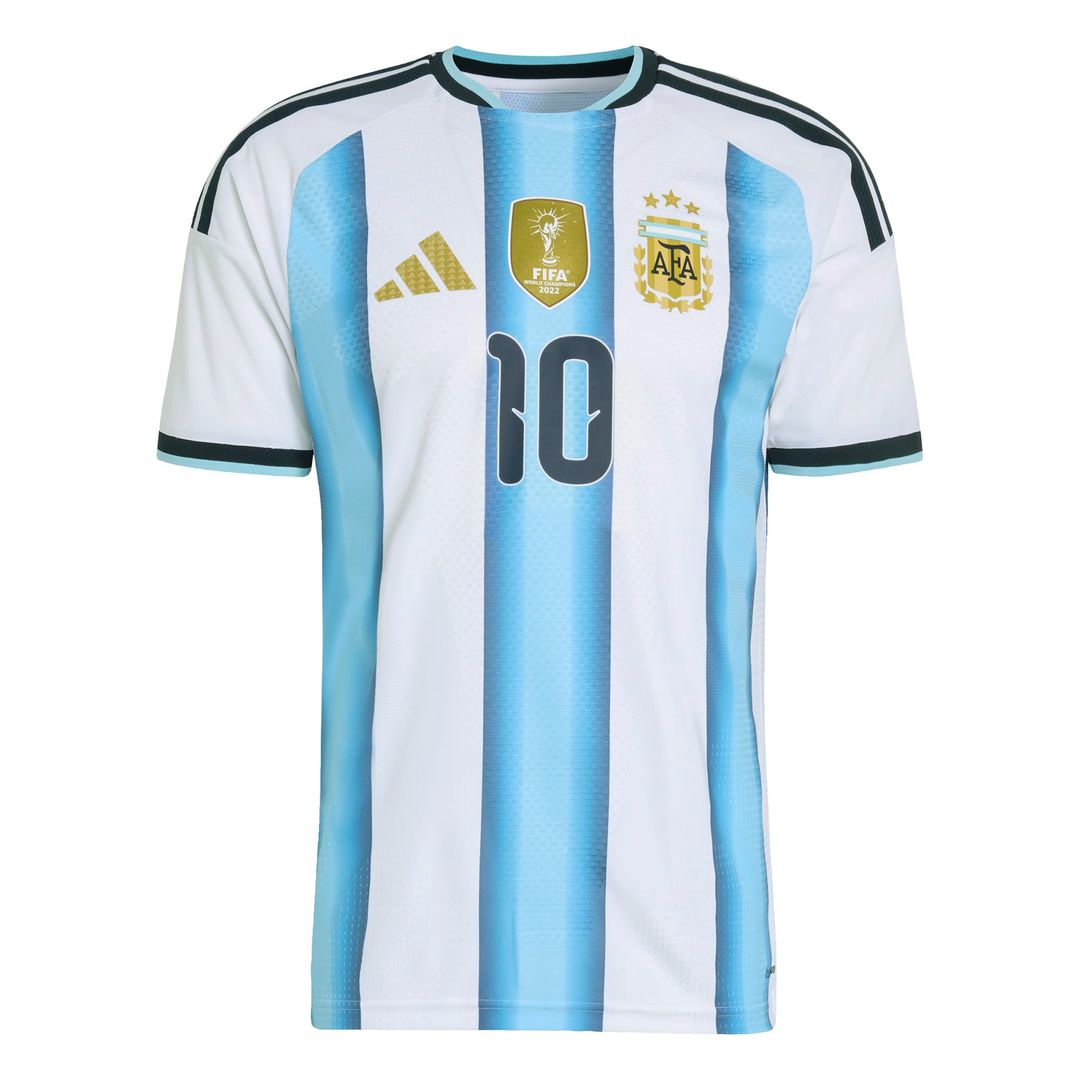 Lionel Messi Argentina National Team adidas 2026 Home On-Field Authentic Jersey - White