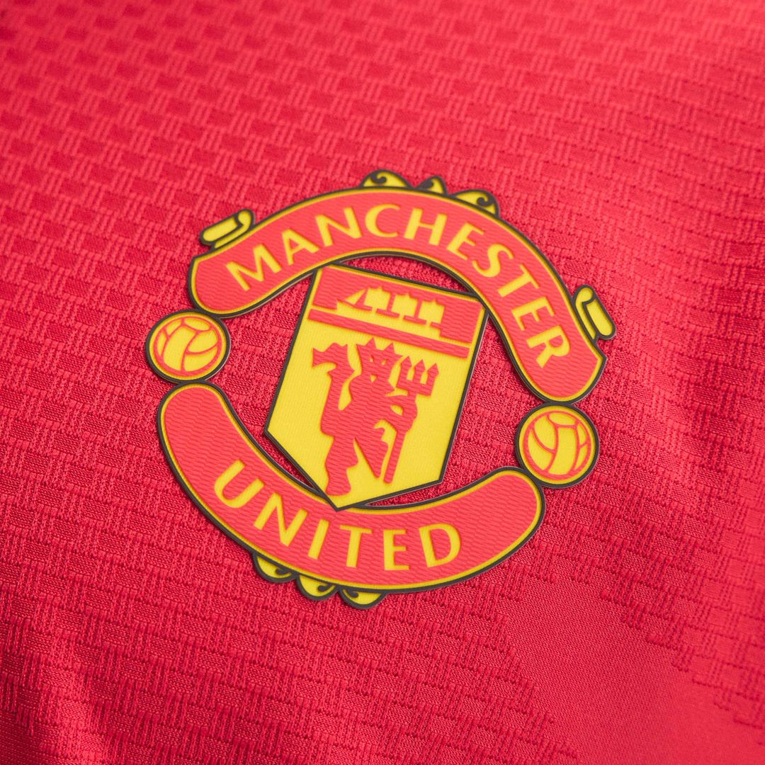 Manchester United adidas 2026/27 Home Authentic Long Sleeve Jersey - Red