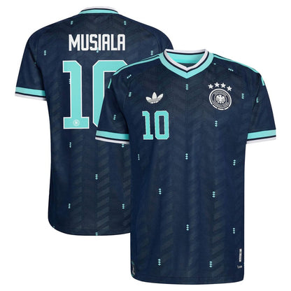 Jamal Musiala Germany National Team adidas 2026 Away On-Field Authentic Jersey - Navy