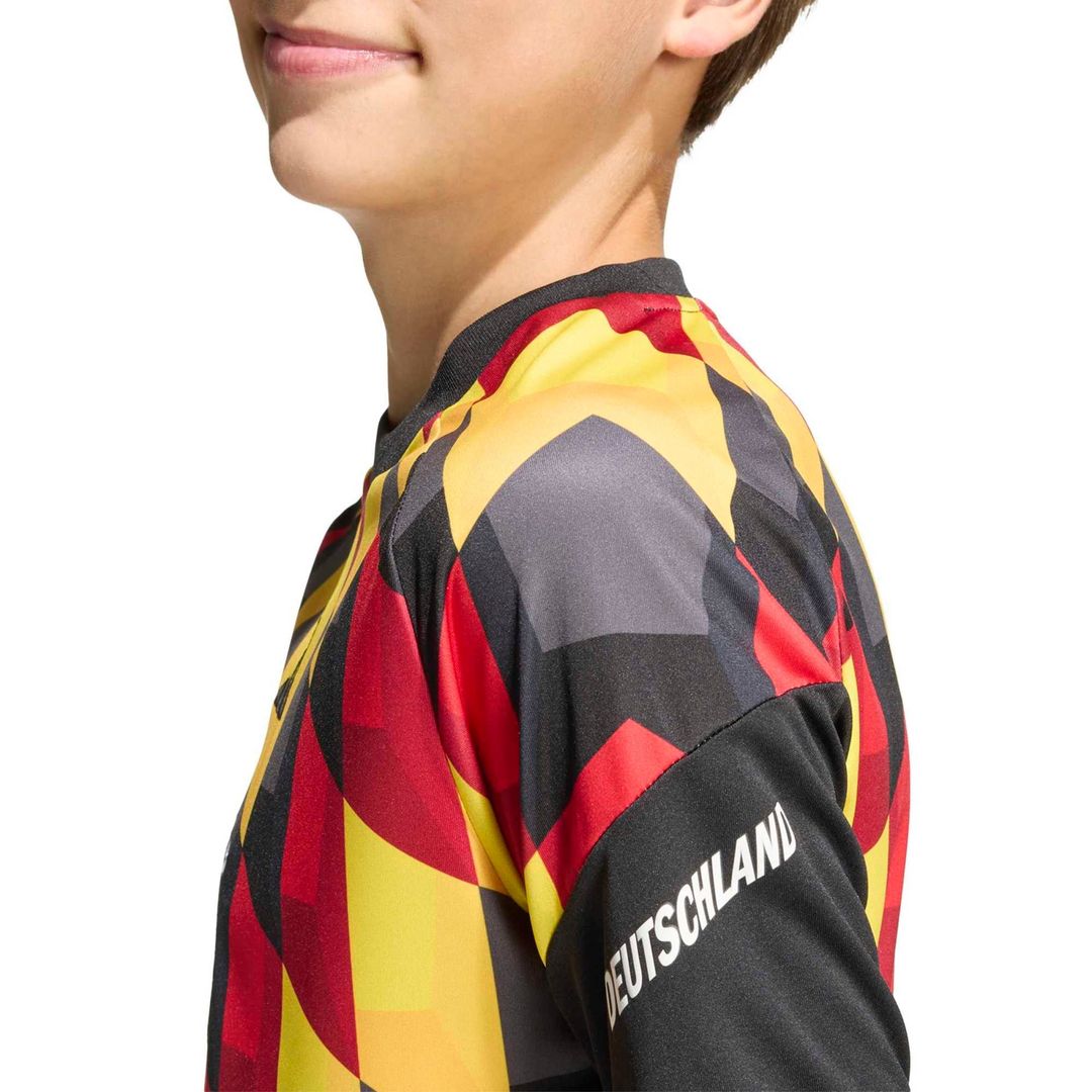 Germany National Team adidas Youth 2026 Pre-Match Top - Turquoise