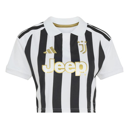 Juventus adidas Women's 2026/27 Home Replica Cropped Jersey - White