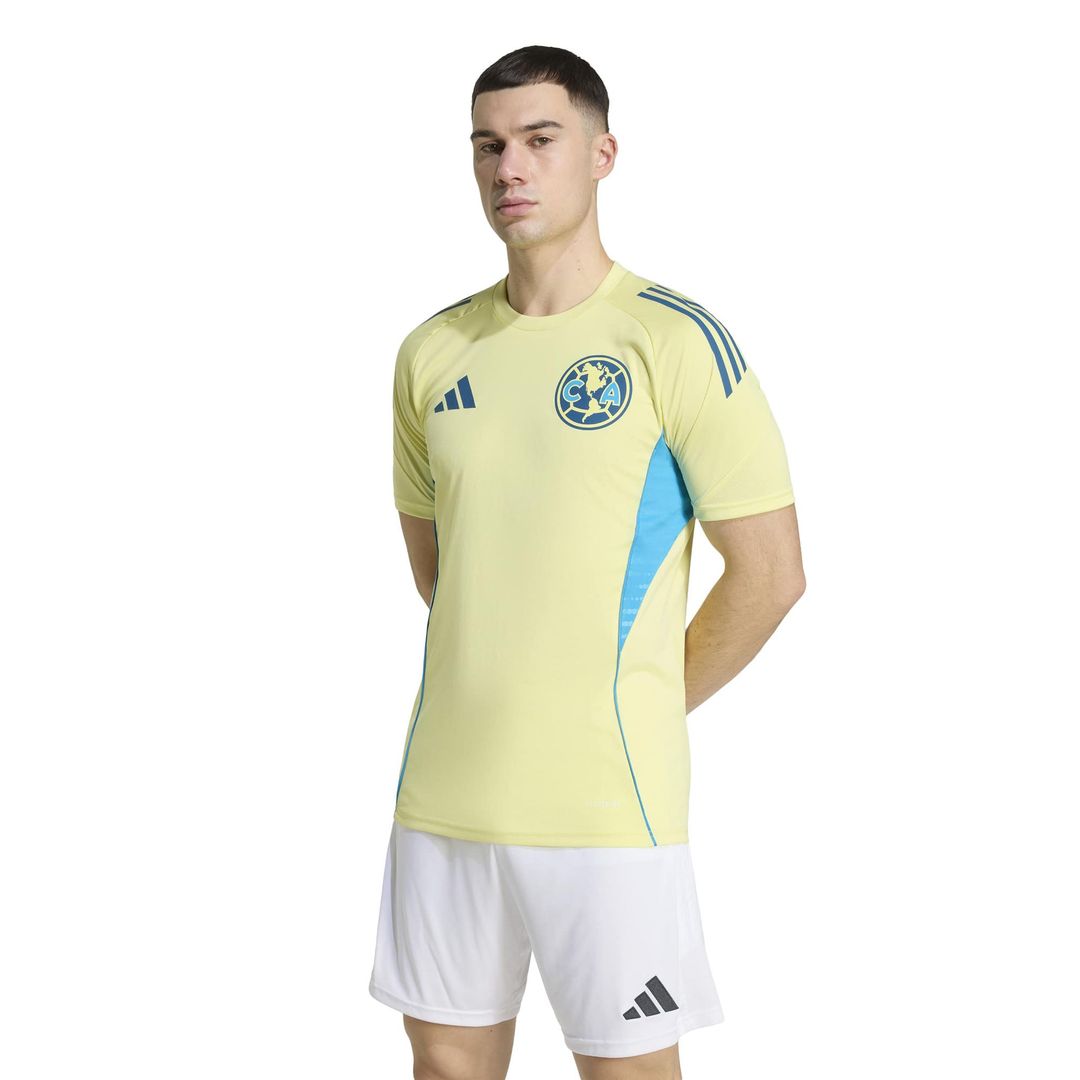 Club America adidas Tiro 2025/26 AEROREADY Training Jersey - Yellow
