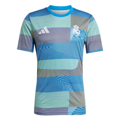 Real Madrid adidas 2025/26 AEROREADY Pre-Match Top - Blue