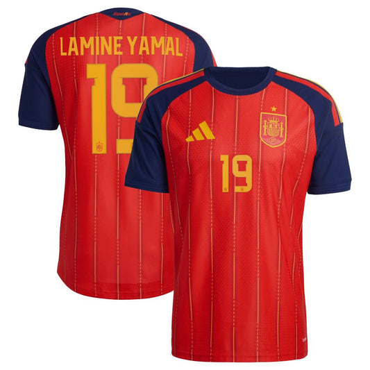 Lamine Yamal Spain National Team adidas 2026 Home Authentic Jersey - Red