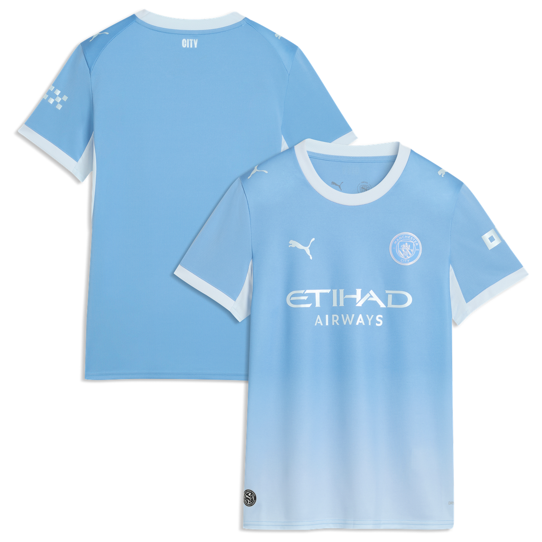 Manchester City Puma Women's 2026/27 Home Replica Jersey - Light Blue