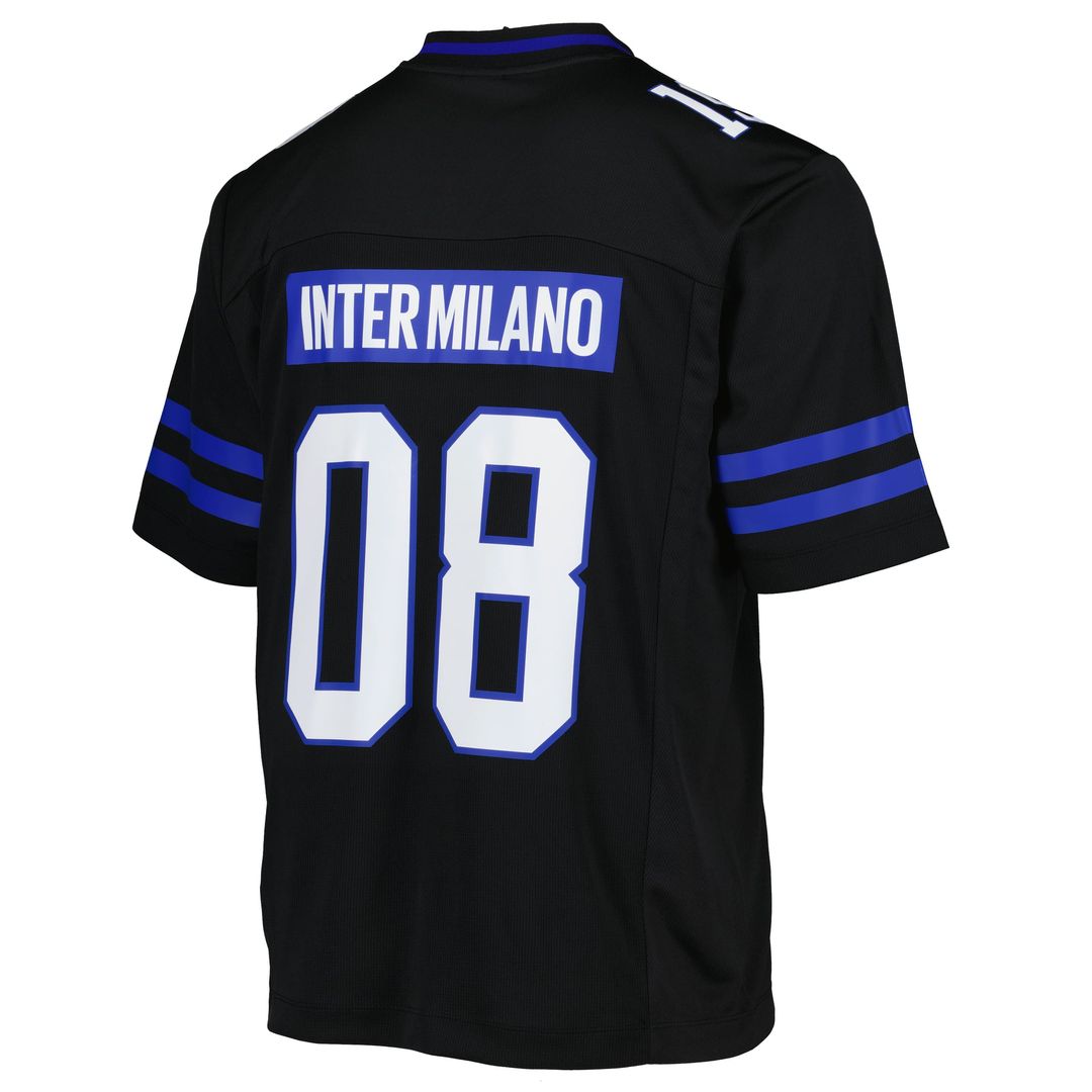 Inter Milan Fanatics Collegiate American Football Foundation Fashion Jersey - Royal